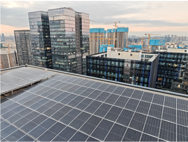 深圳羲伏(华为)天安云谷67.26kwp分布式光伏电站